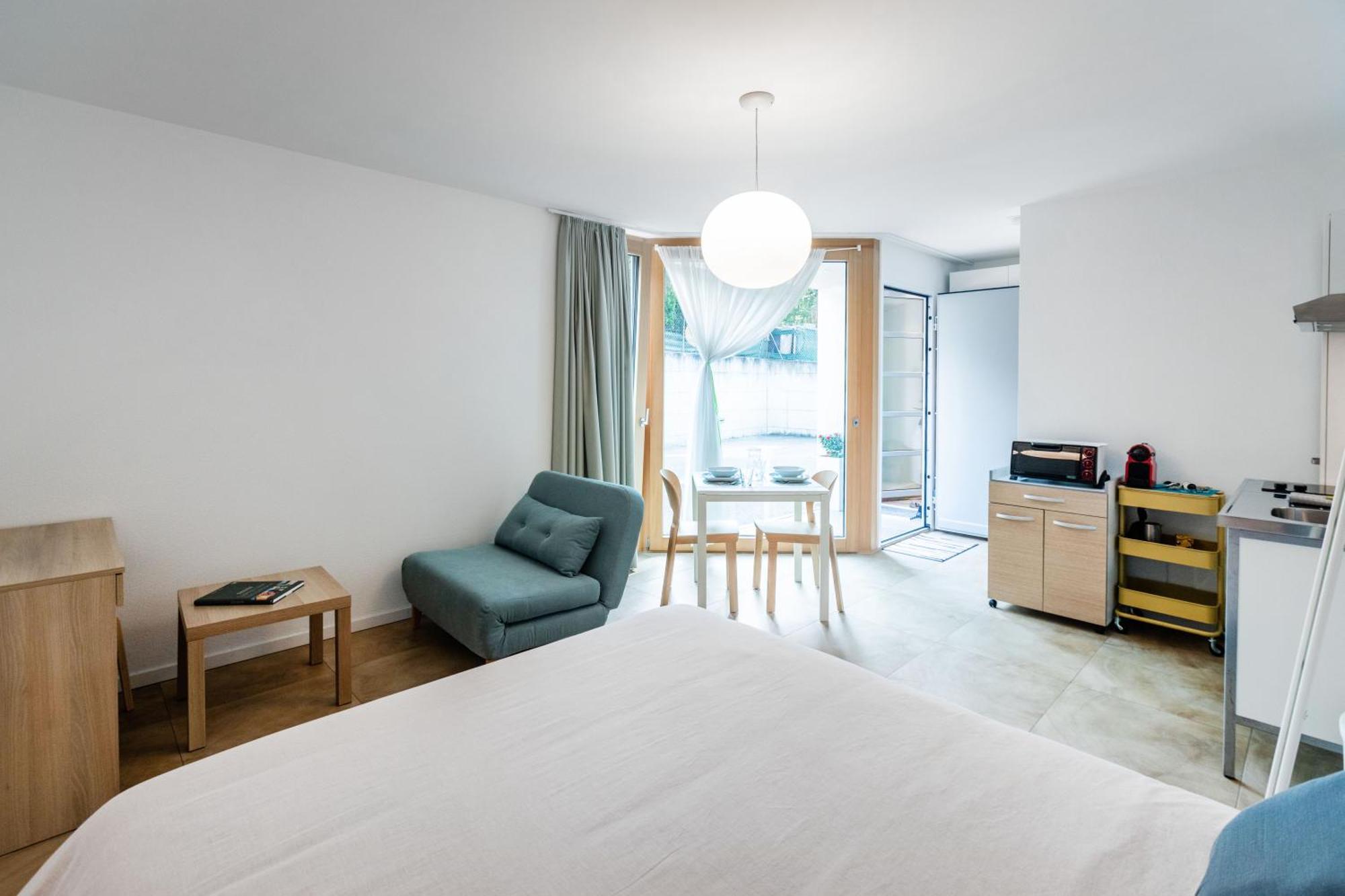 דירות לוגאנו Easy Flat Vezia, Indipendent Entrance, Free Parking חדר תמונה